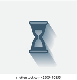 Vector de color oscuro con sombra sobre fondo claro