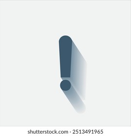 Ícone de cor escura do vetor com sombra no plano de fundo claro
