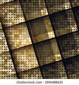 Cuadros de color oscuro vectorial. Antecedentes abstractos