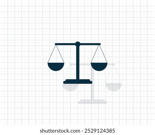 Vector dark icon with shadow on a checkered light background.