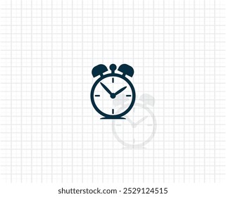 Vector dark icon with shadow on a checkered light background.