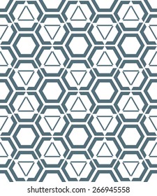 vector dark monochrome color abstract geometric seamless pattern white background