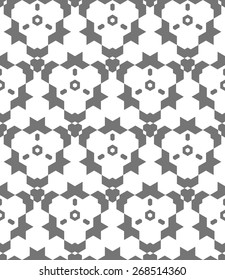 vector dark monochrome color abstract geometric seamless pattern white background 