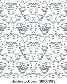 vector dark monochrome  outline abstract triangle urban futuristic seamless pattern 
