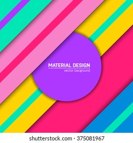 Vector dark purple-blue and grey material design background. Abstract creative concept layout template. For web and mobile app, paper art illustration design. style blank, poster, booklet.