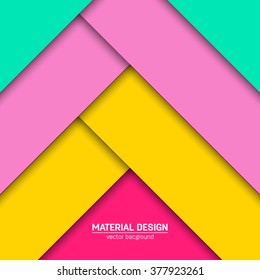 Vector dark purple-blue and grey material design background. Abstract creative concept layout template. For web and mobile app, paper art illustration design. style blank, poster, booklet.