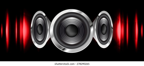 vector dark red sound wave, abstract pulse background. speaker. music. infographics. Technology background for computer graphic website internet and business.