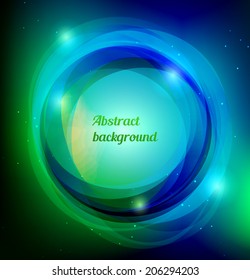 Vector dark swirl background