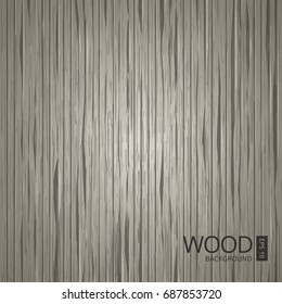Vector dark wooden texture. Natural wood background. Vector illustration. 