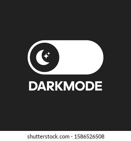 Vector darkmode switch interface design