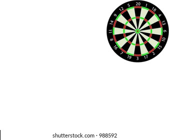 Vector dart board