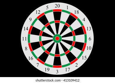 Vector dart board 4