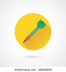 Vector Dart Icon
