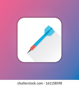 Vector Dart Icon
