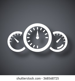 Vector dashboard icon