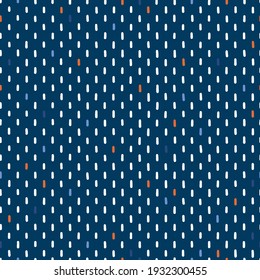 Vector dashes, seamless pattern.  Design element for prints, backgrounds, template, web pages and textile pattern.