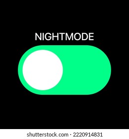 Vector day night switch. Mobile app interface design concept. Dark mode switch icon. Day and night mode gadget application. Light and dark icon. Vector black line icon on a white background