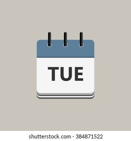 Vector of  Day of a Week Calendar Icons , eps10