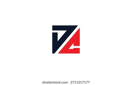 Projeto de logotipo de letra CC vetorial. Conceito de logotipo de letra de iniciais criativas de CD vetorial. Design de letra DC.