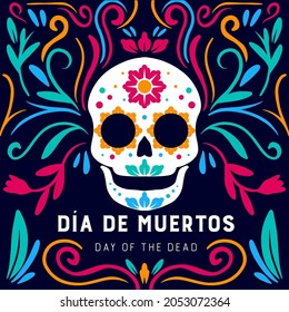 vector día de muertos. day of the dead illustration