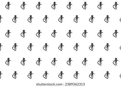 Vector deactivated pattern, editable, can be used for web page backgrounds and pattern fills