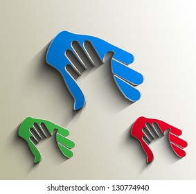 vector deal web icon design element.