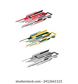 vector decal car livery car body wrapping background
