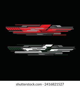 vector decal car livery car wrap. car background decals