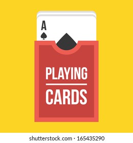 Vector Deck Of Playing Cards Icon