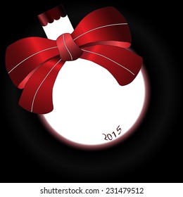 Vector decorated christmas