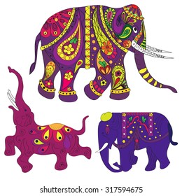 2,530 Elephant motif Images, Stock Photos & Vectors | Shutterstock