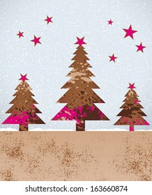 Vector decoration background for christmas gift wraps, cards and designs