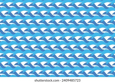 Vector Decoration colourful seamless pattern background