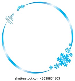 vector decoration frame for Christmas and New Year accessories