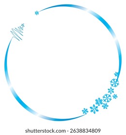 vector decoration frame for Christmas and New Year accessories