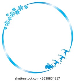 vector decoration frame for Christmas and New Year accessories