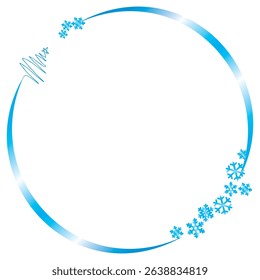 vector decoration frame for Christmas and New Year accessories