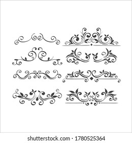 Marco de decoración vectorial muy sorprendente y de gran valor