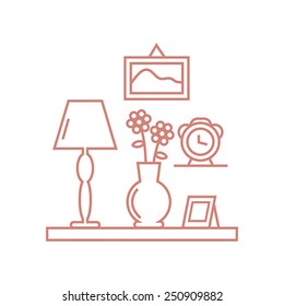vector decoration icon set