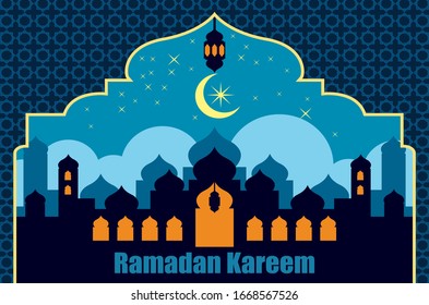 vector decoration of ramadan kareem