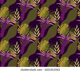 Vector decoration seamless pattern, colorful design, vector illustration