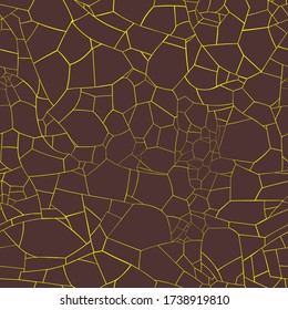 Vector Decorative Abstract Magma Surface Texture