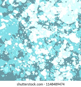 Vector decorative abstract trendy flat style artistic blots and stains seamless pattern background