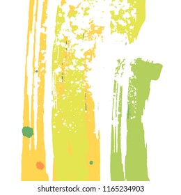 Vector decorative abstract trendy flat style artistic blots and stains seamless pattern background