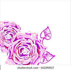 VECTOR Decorative background for design