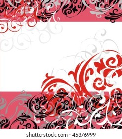 VECTOR Decorative background for design
