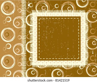 vector decorative background paper for scrapbook