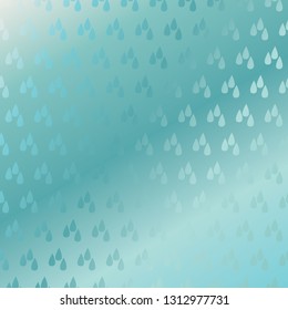 Vector decorative background water drops, web design element