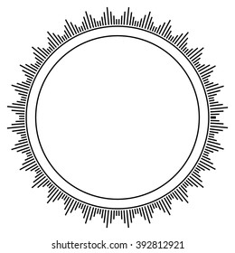 Vector Decorative Circle Frame