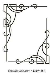 vector decorative corners